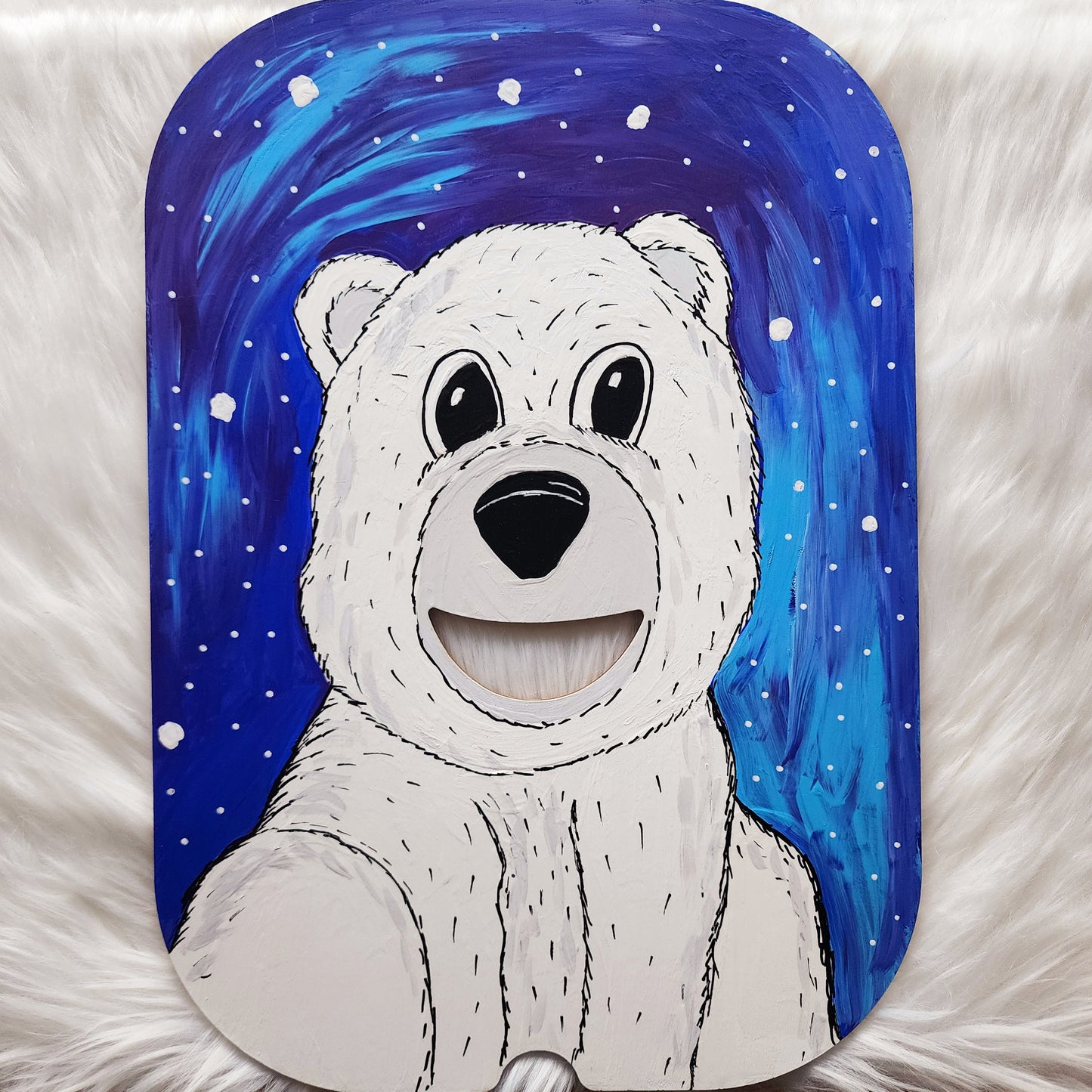 Feed the Polar bear Flisat Kit