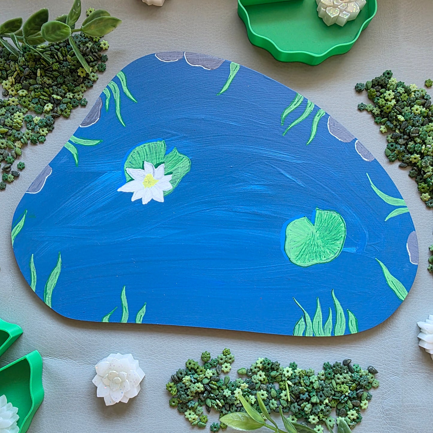 Froggy Bog block set