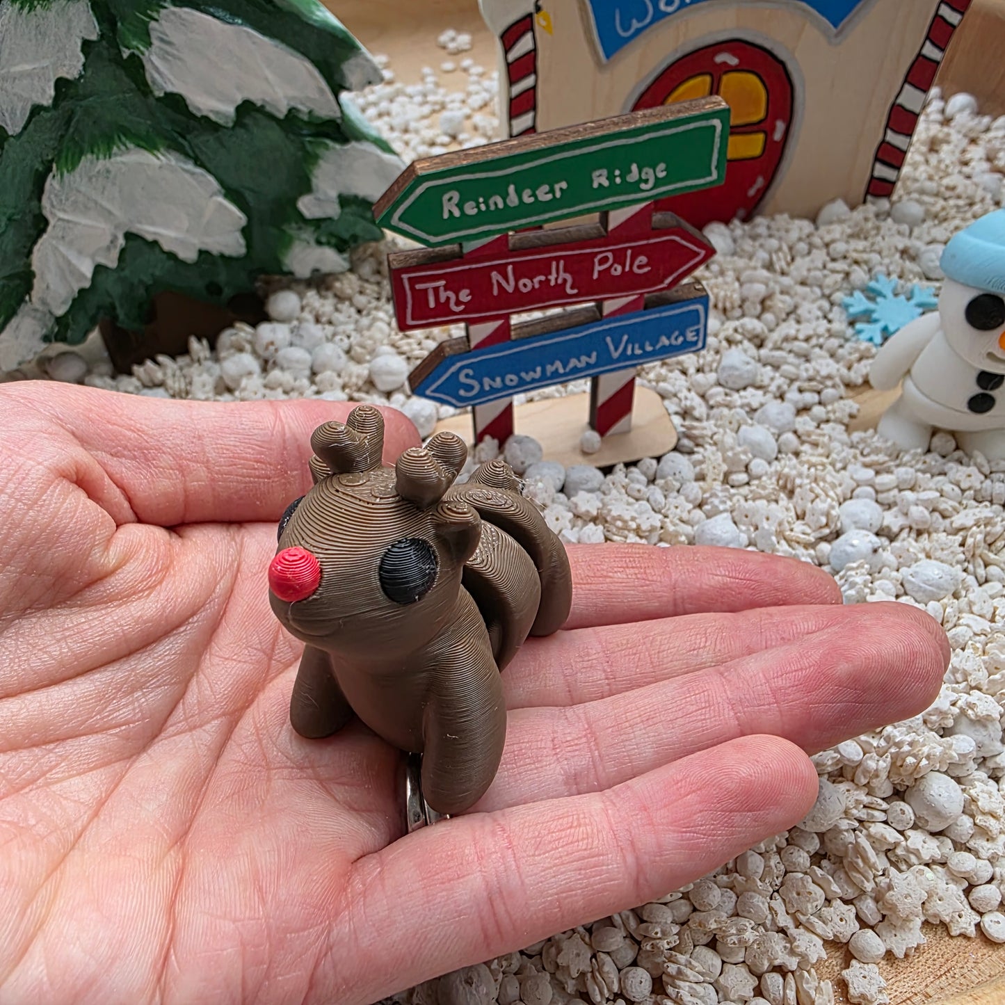 3d Christmas friends