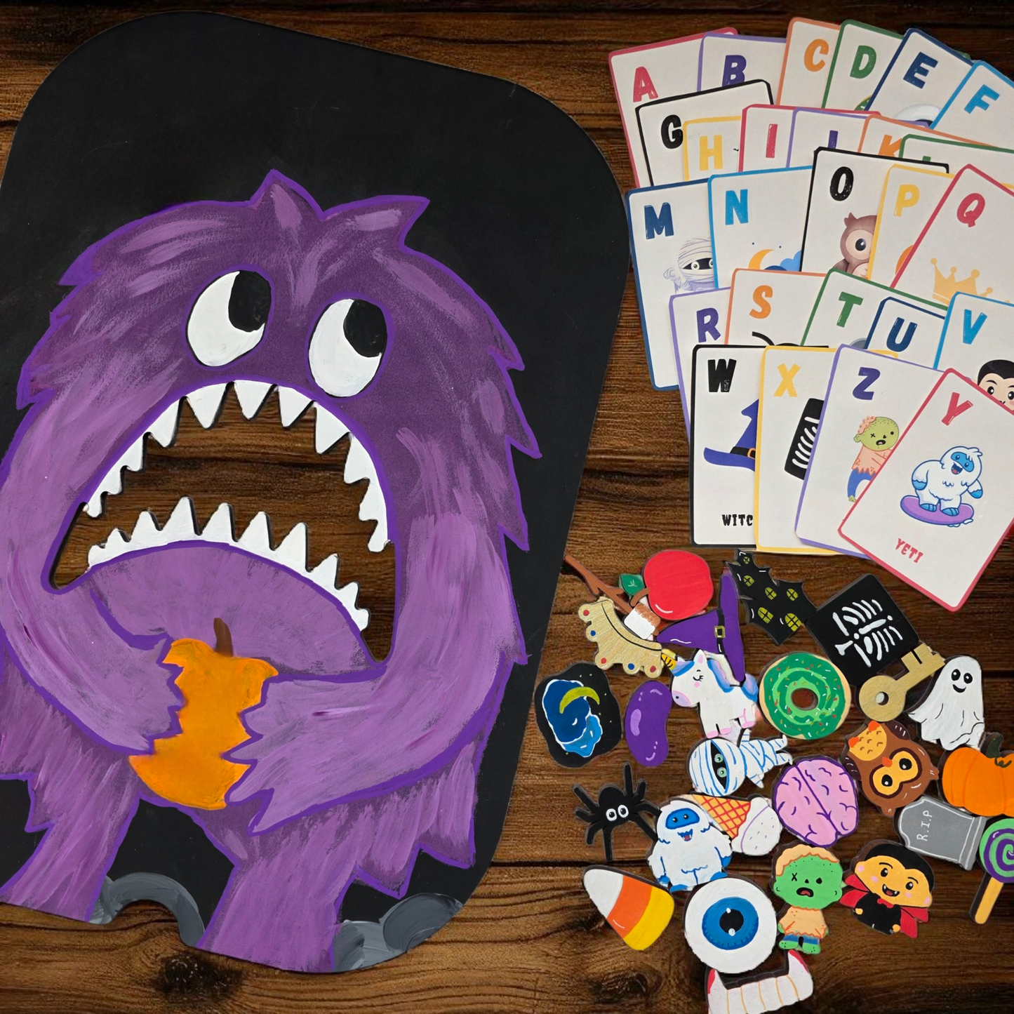 Feed The Monster Flisat Sensory Kit