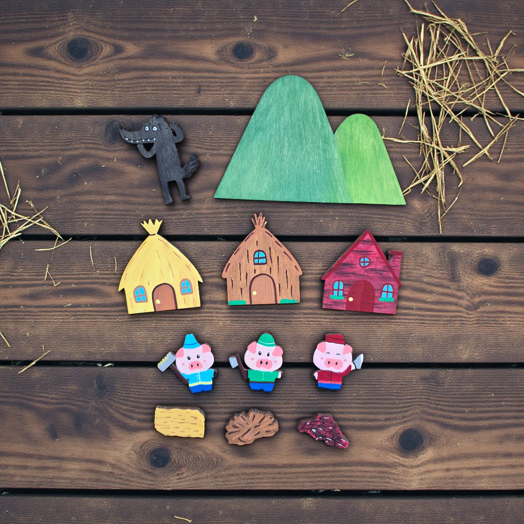 Three Little Pigs Magic Mini Kit