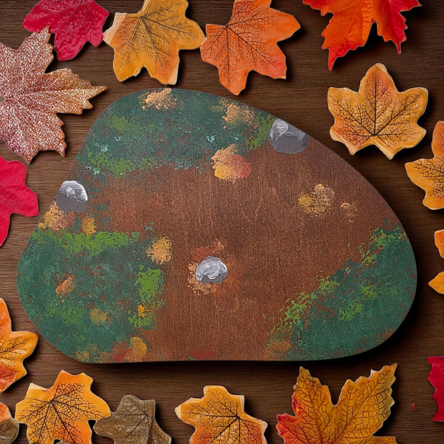 Fall Forest floor playscape