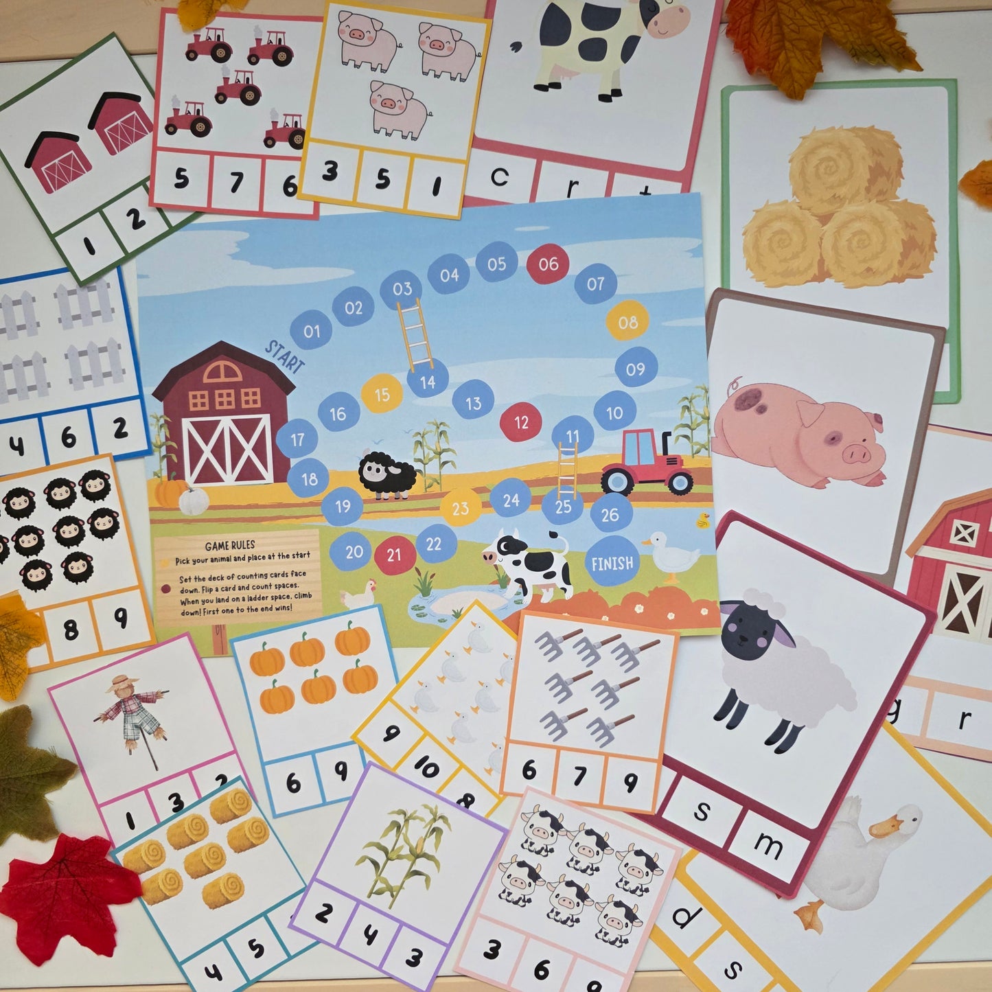 Fall At The Farm Sensory Kit