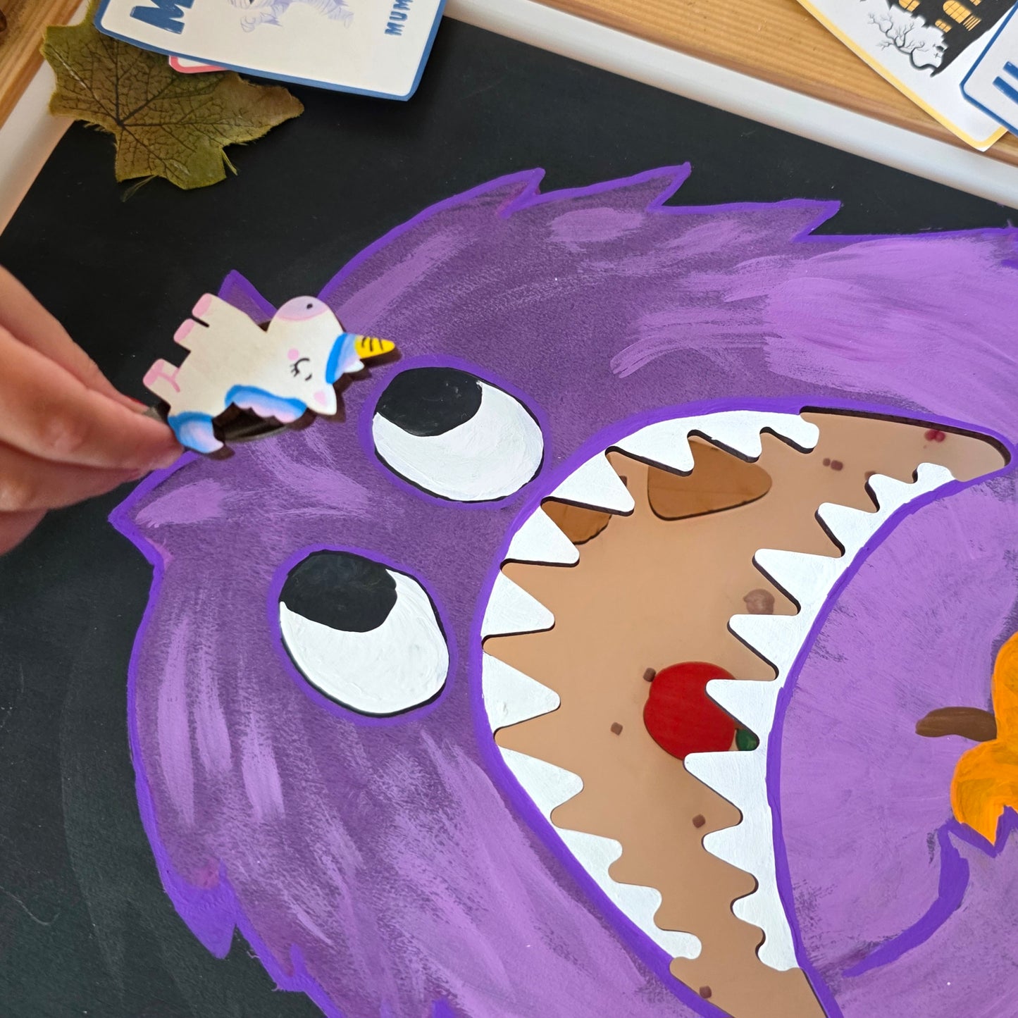 Feed The Monster Flisat Sensory Kit