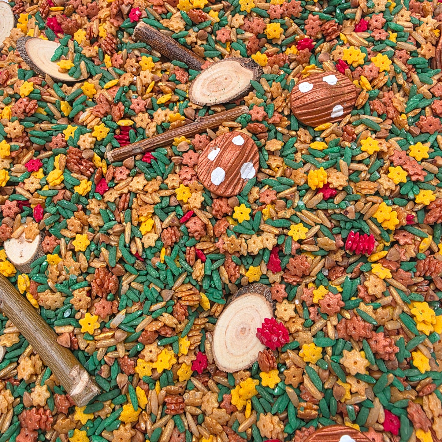 Into The Fall Forest sensory filler