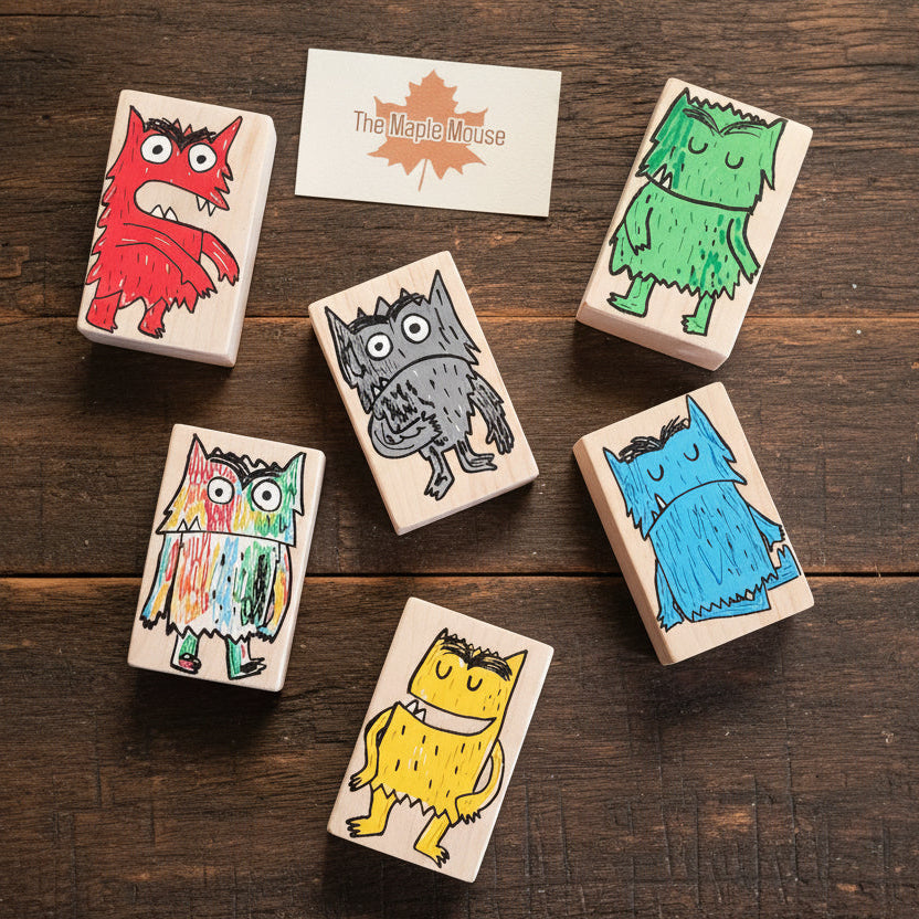colour monsters The Colour Monster Story Blocks