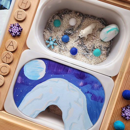 Arctic cave half size flisat insert