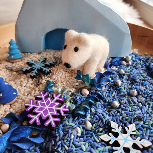 Polar bear home Sensory Kit