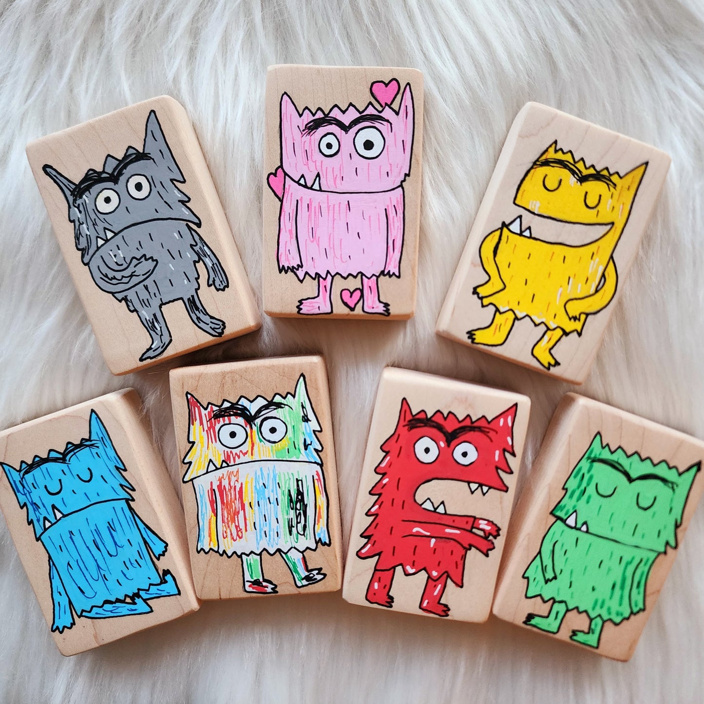 The Colour Monster Story Blocks