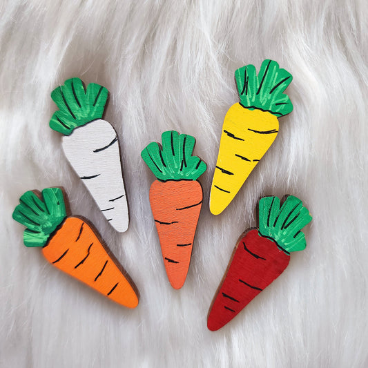 Colourful carrot counters