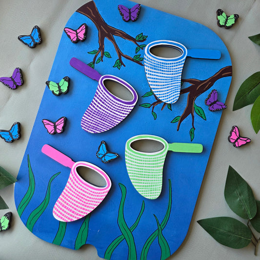 Catching Butterflies Flisat Set