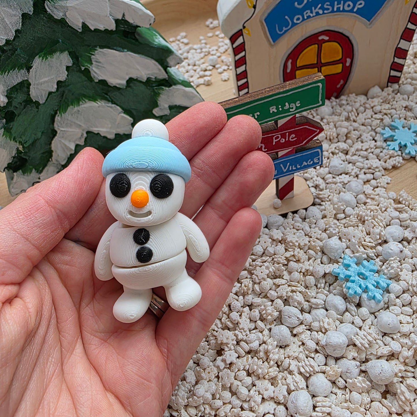 3d Christmas friends