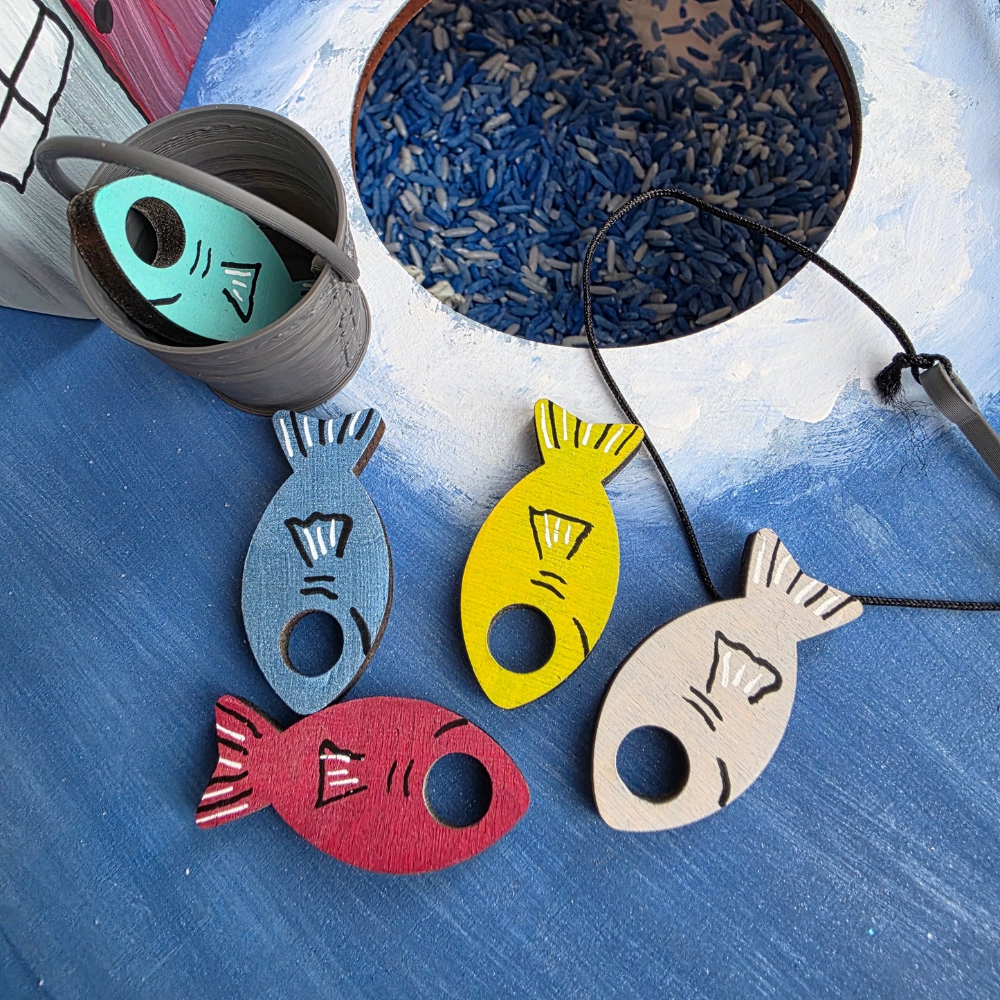 Ice fishing with Raccoon Flisat kit