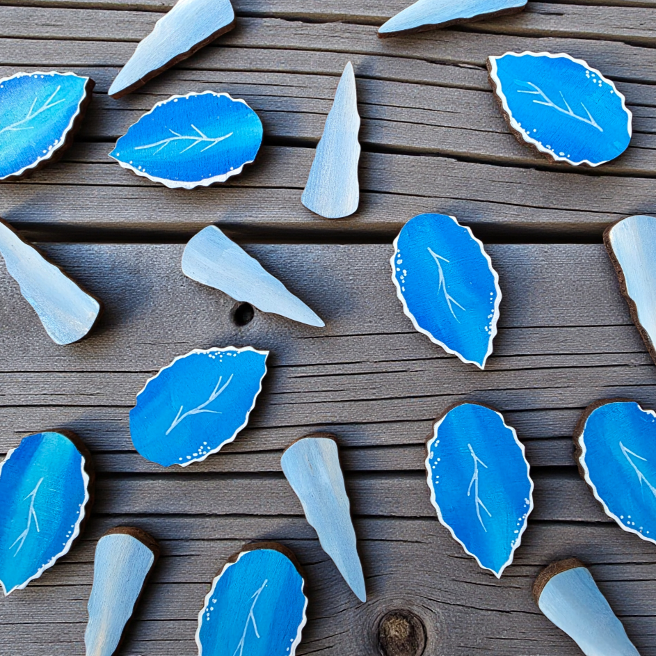 Frozen Tree Counters – The Maple Mouse Sensory Shop