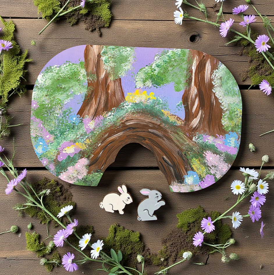 Bunny Home Flisat Cover