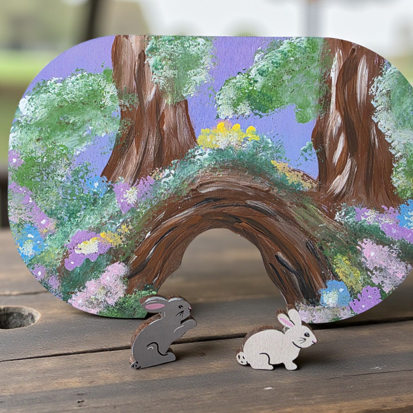 Bunny Home Flisat Cover