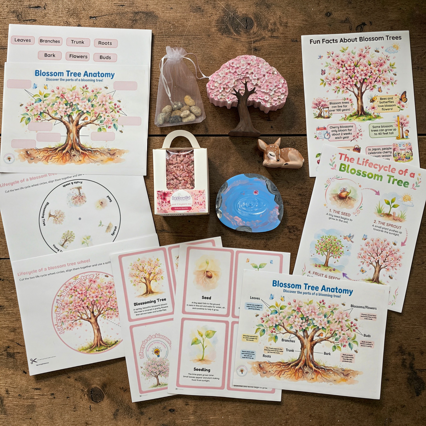 Sakura Season Sensory Kit