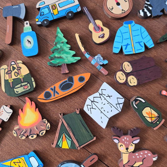 Camping Alphabet