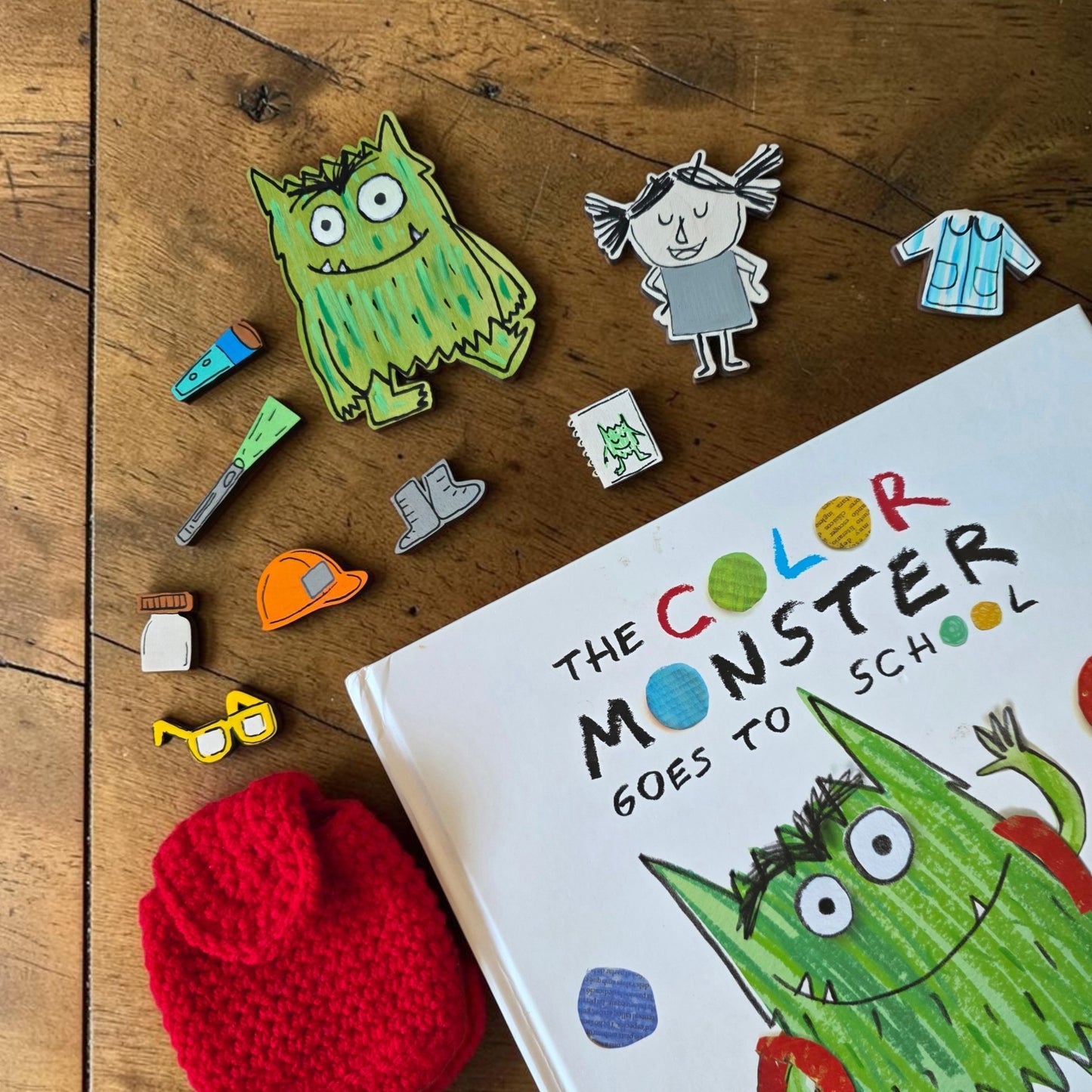 Monster Goes To School Loose Part Set