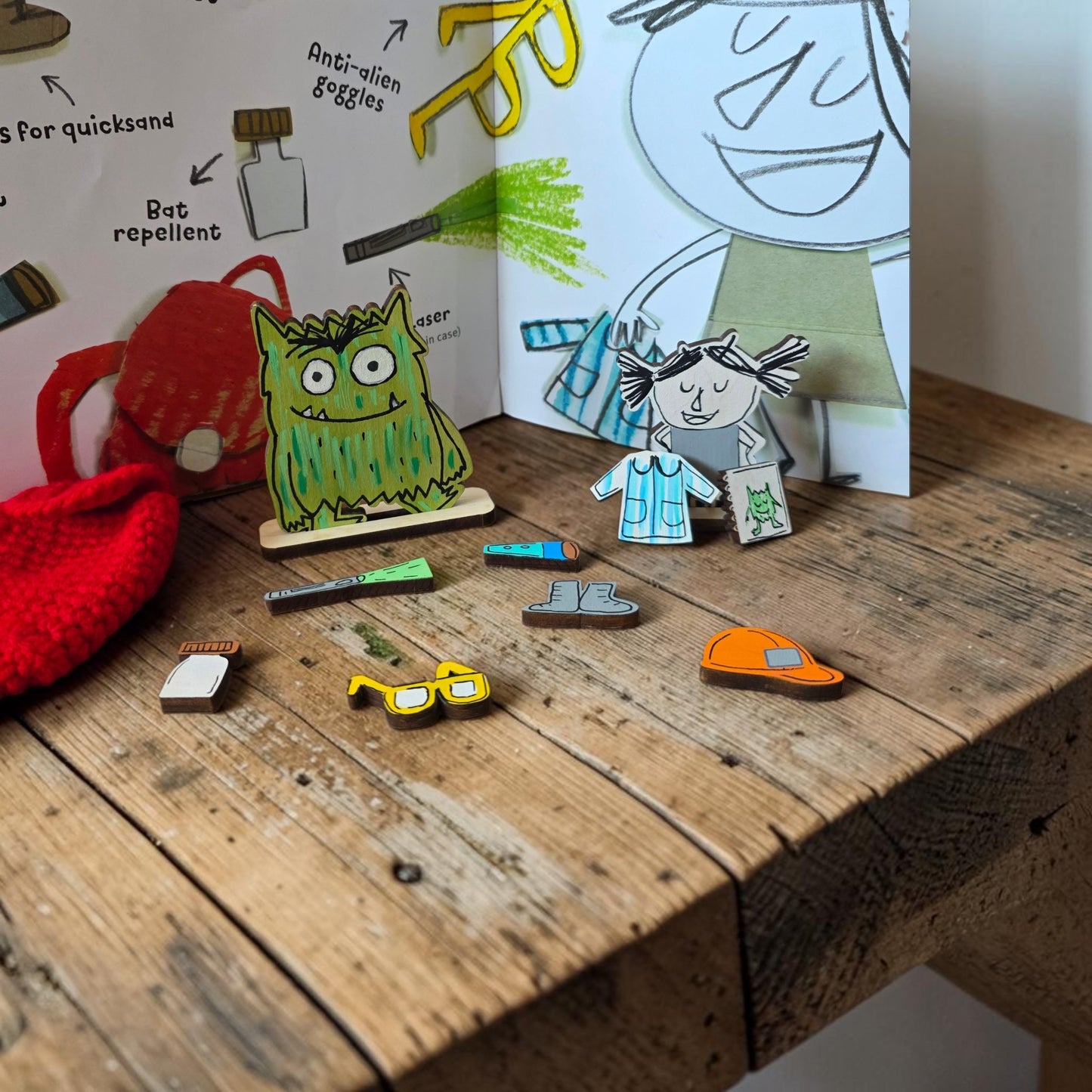Monster Goes To School Loose Part Set