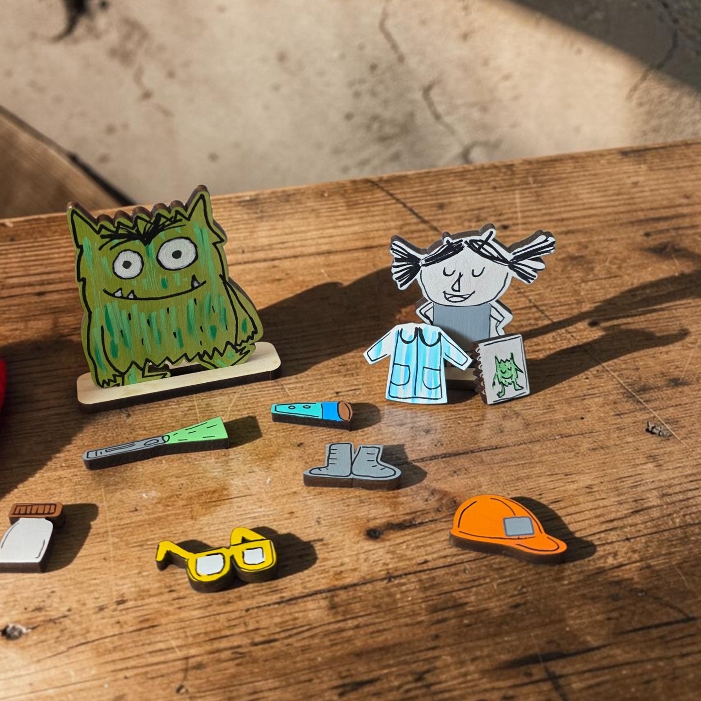 Monster Goes To School Loose Part Set