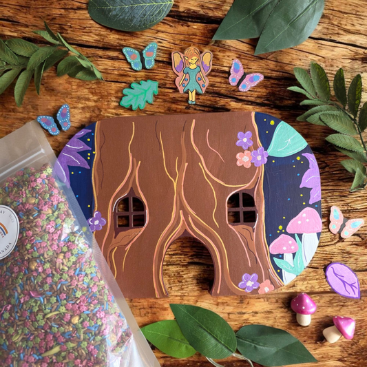Enchanted Fairy House Flisat set