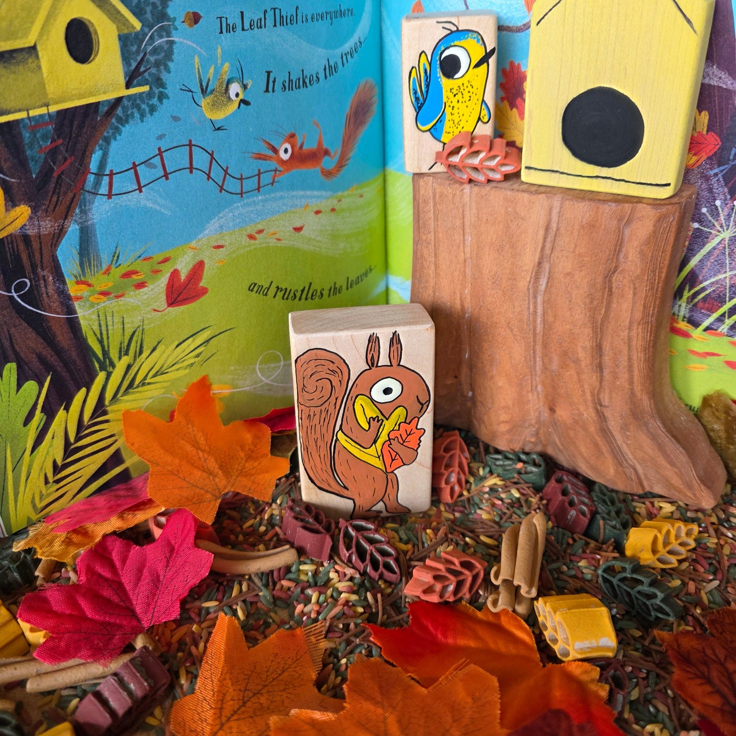 The Leaf Thief Story block set