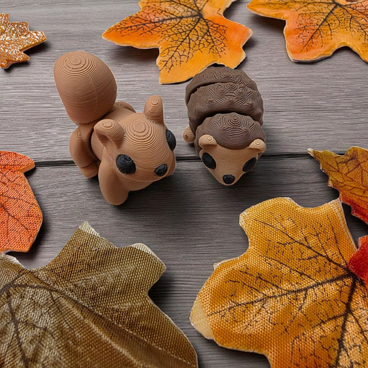 3d Woodland characters