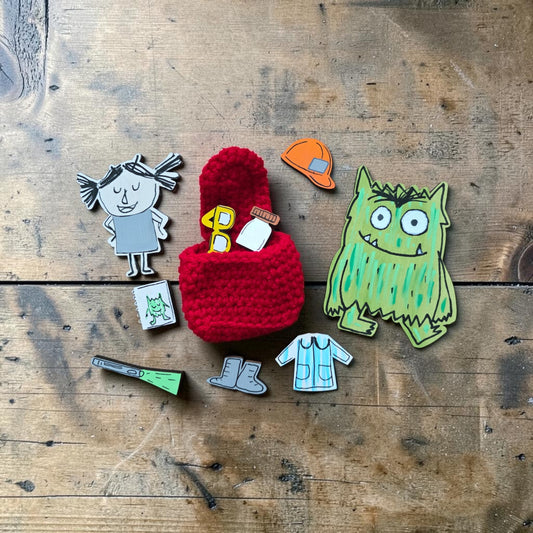 Monster Goes To School Loose Part Set