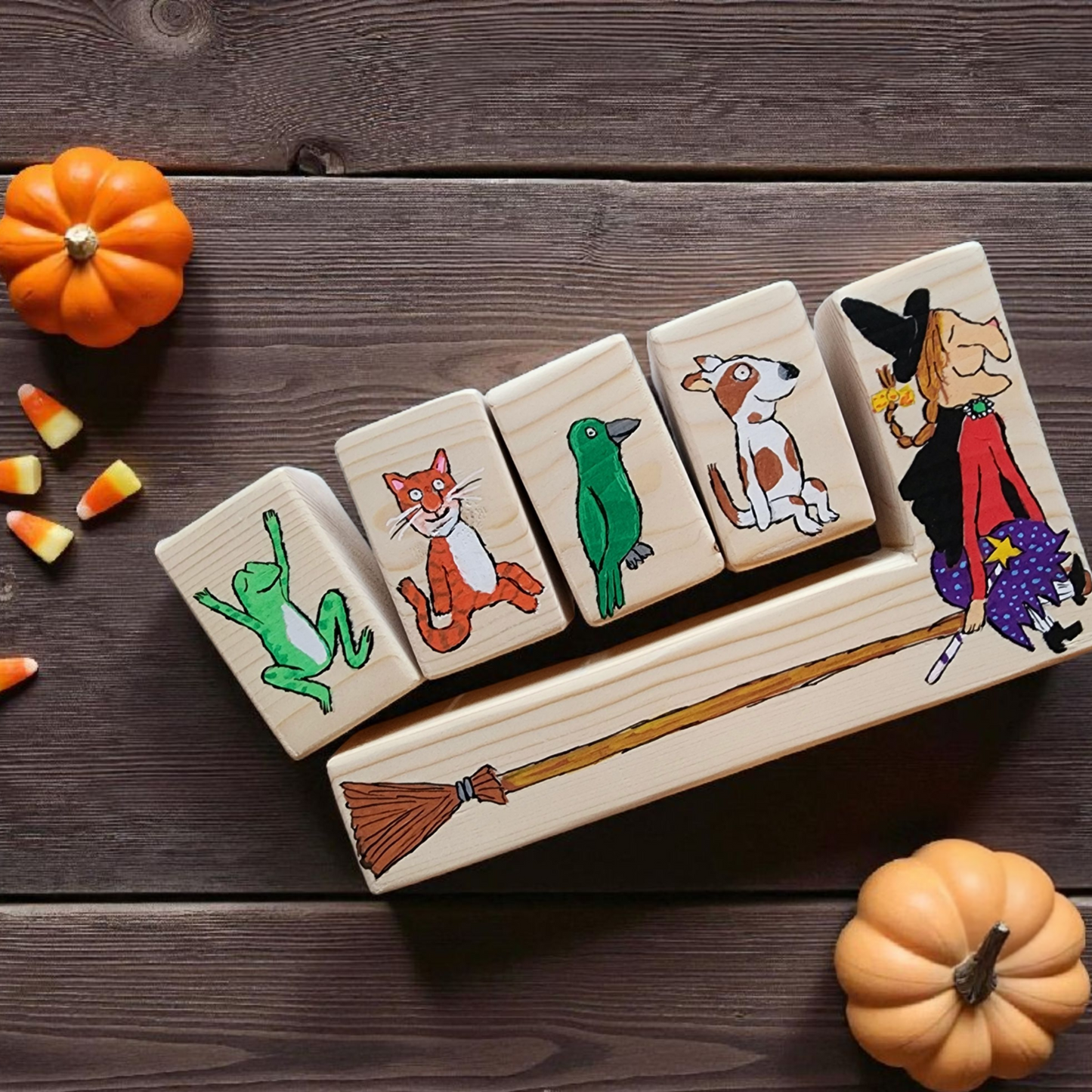 Room on the Broom Story Blocks