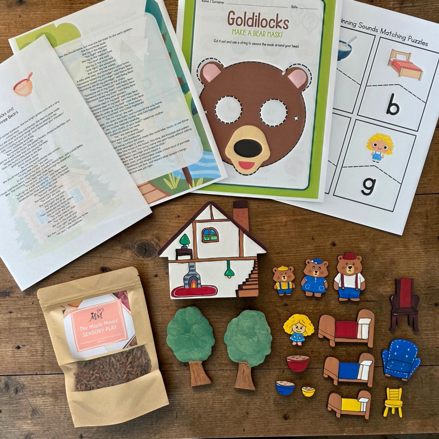 Goldilocks and The Three Bears Magic Mini Kit