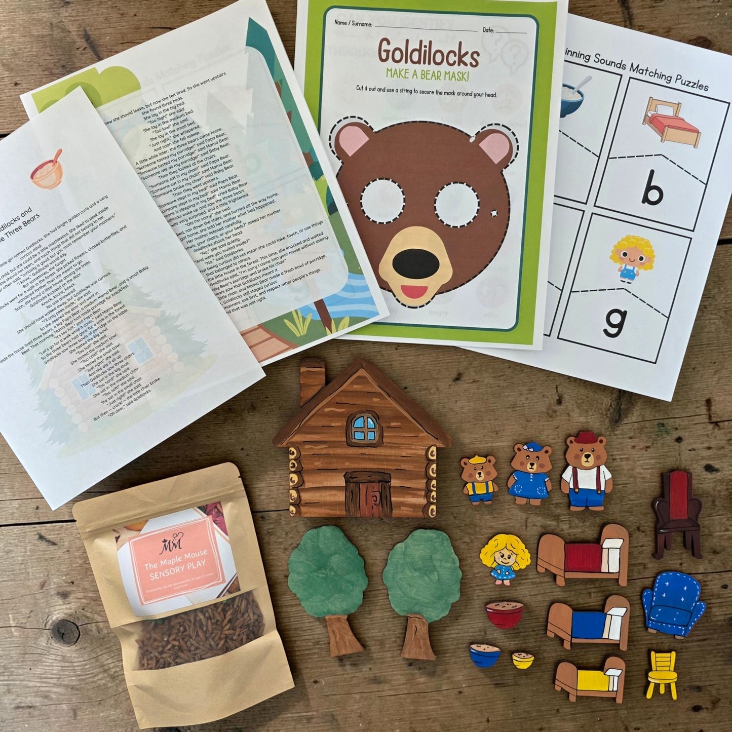 Goldilocks and The Three Bears Magic Mini Kit